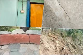 Cracks appeared in Houses of Silyan Village