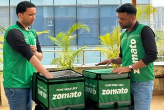 Zomato  Pure Veg Fleet To Vegetarians  Zomato Launches Non Veg Fleet  Zomato CEO Deepinder Goyal