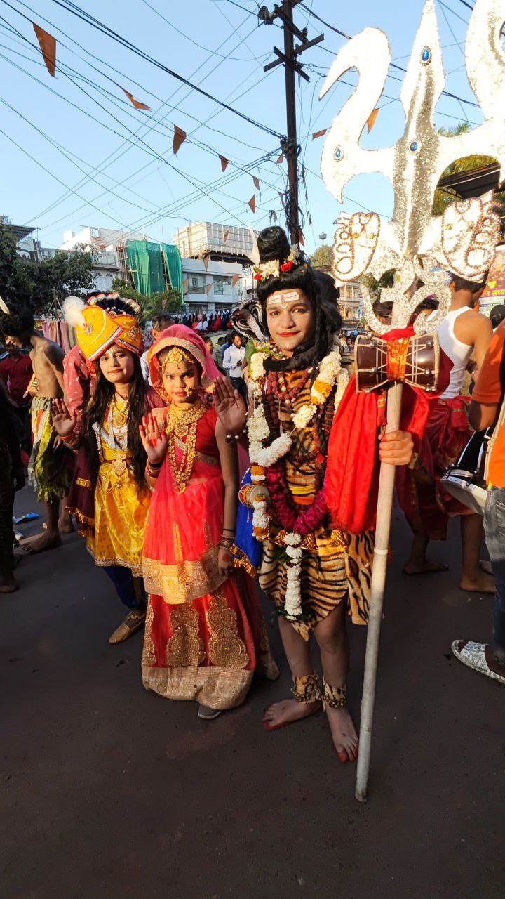 Reception of baba mahakal