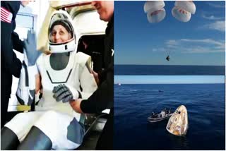 SUNITA WILLIAMS  NASA  SUNITA WILLIAMS RETURNS TO EARTH  CREW 9 MISSION