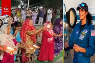 अंतरिक्ष यात्री सुनीता विलियम्स के लिए विशेष आरती.