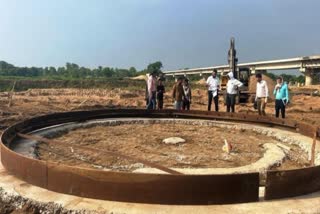 Raipur falling groundwater level