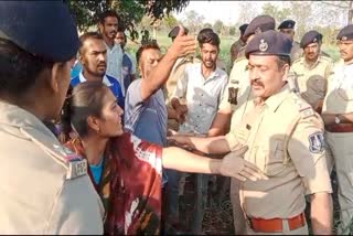ખેડૂતોએ નોટિસ વગર માપણીનો કર્યો વિરોધ