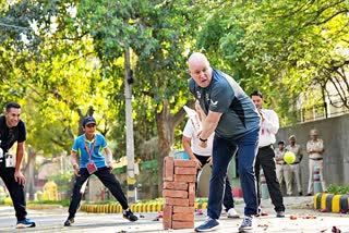 CHRISTOPHER LUXON INDIA VISIT