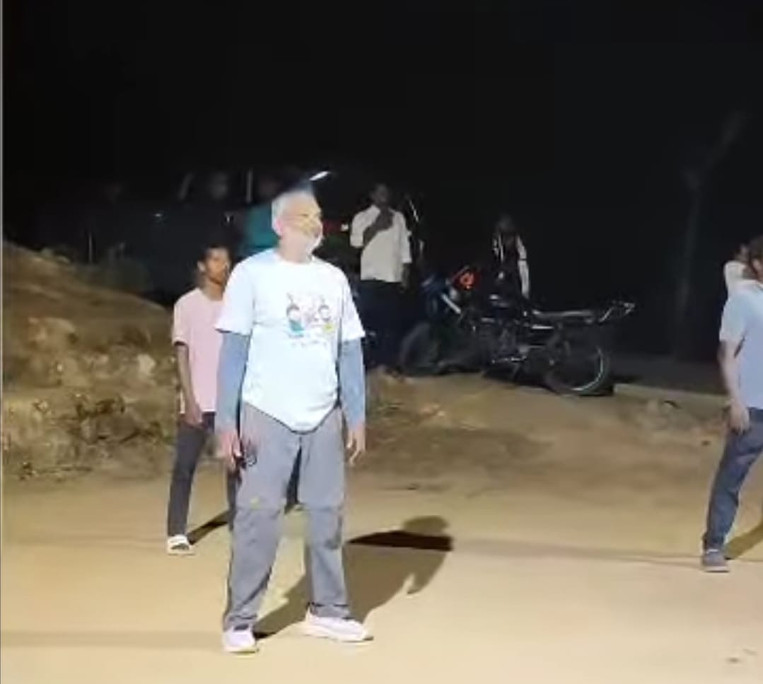RAJAMOULI PLAYS VOLLEYBALL KORAPUT