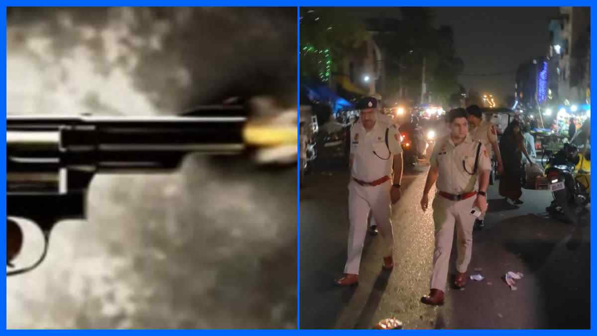 जहांगीरपुरी में दो लोगों नें बीच बाजार युवक को मारी गोली हालत गंभीर