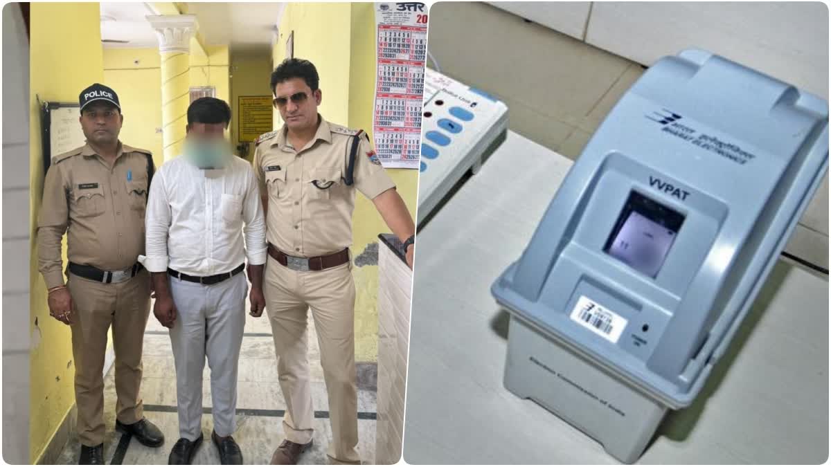 Youth Making Casting Vote Video in Udham Singh Nagar