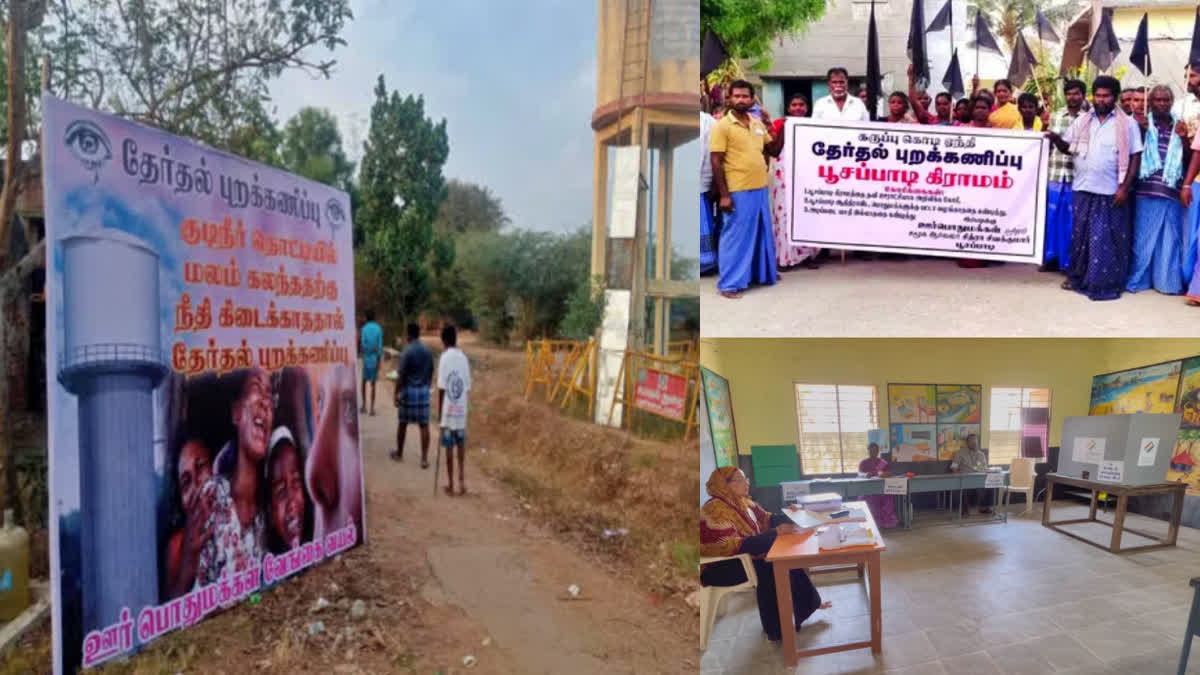 Election boycott in Tamil Nadu Villages