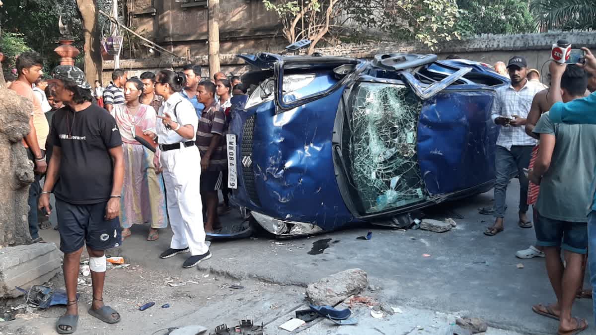 Road Accident in Maniktala