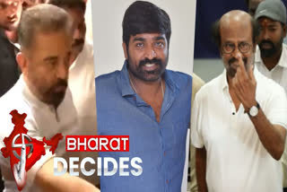 Lok Sabha Election 2024: Rajinikanth, Kamal Haasan, Vijay Sethupathi, other actors cast vote in TN