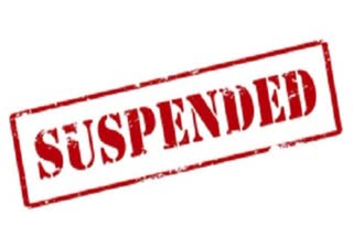 kashmir employee suspended