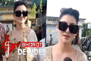 Urvashi Rautela Casts Vote in Lok Sabha Elections in Uttarakhand - Watch