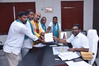 BJP MP Candidate Dharmapuri Arvind Nomination