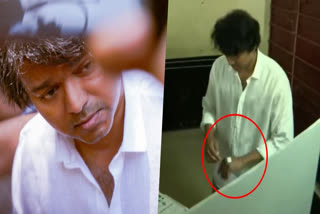 Vijay's Lok Sabha Voting Amidst Hand Injury Triggers Rumours of Accident during GOAT Shoot