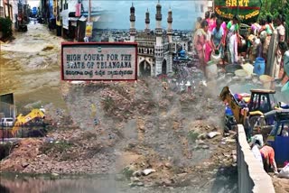 Encroached ponds and canals in Hyderabad