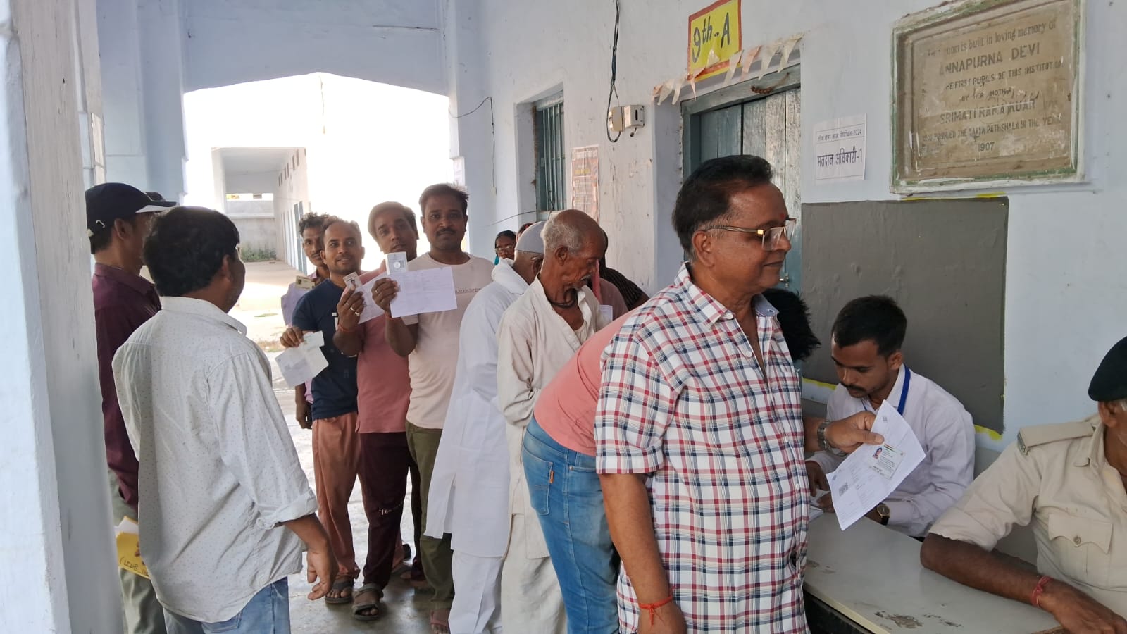 VOTING IN GAYA