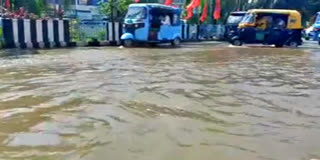 PIPELINE BURSTS IN SILCHAR TOWN