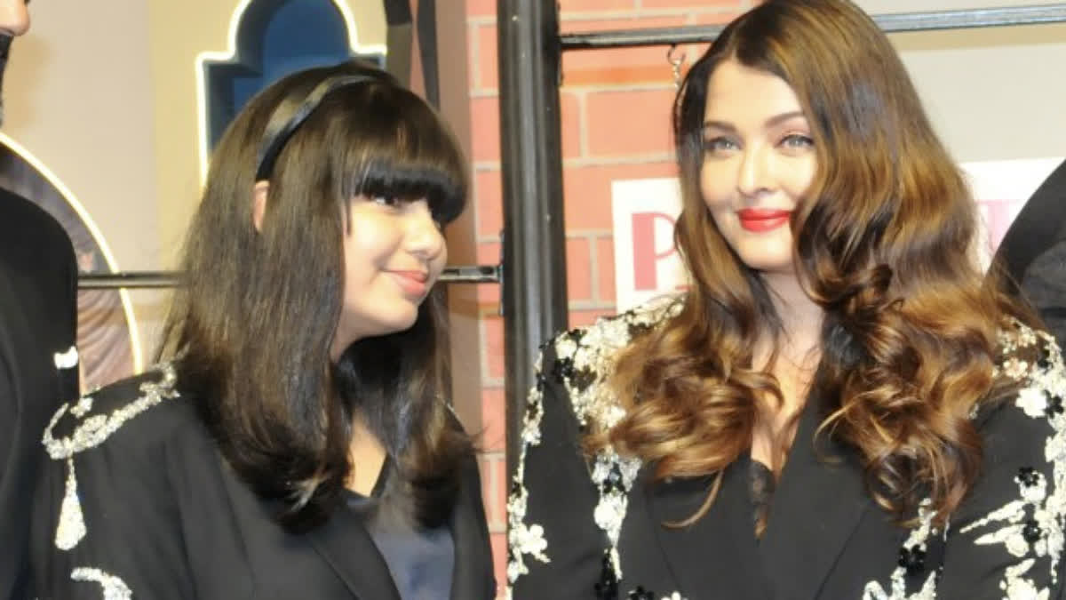 Aishwarya Rai Bachchan with daughter Aaradhya