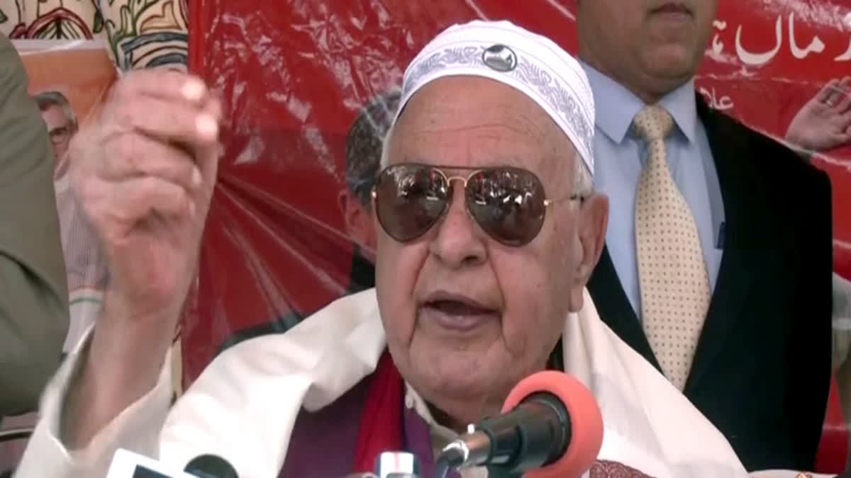 JKNC chief Farooq Abdullah