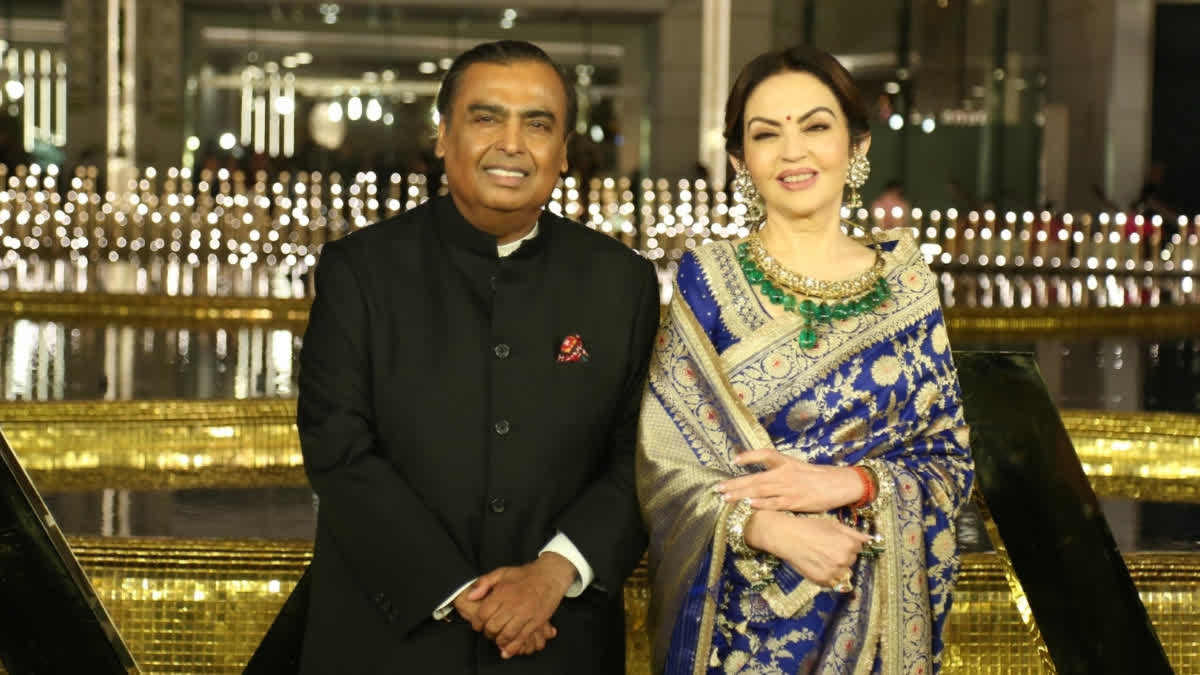 Mukesh Ambani and Nita Ambani