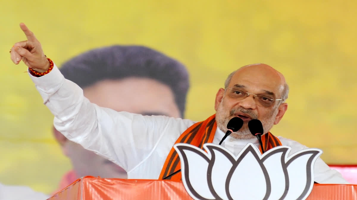 Launching a blistering attack on the Congress, Union Home minister Amit Shah accused the opposition party on Sunday of "preserving" Article 370 of the Constitution, due to which terrorism increased in the country.