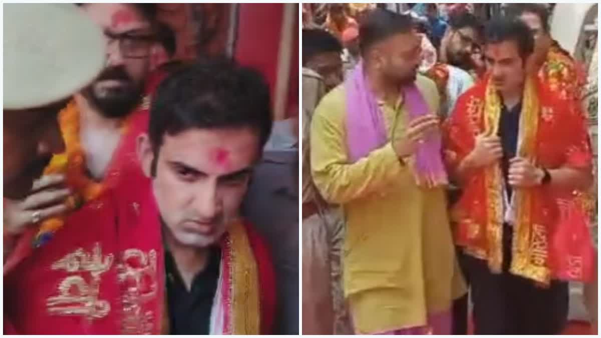 Gautam Gambhir visited Kamakhya Dham