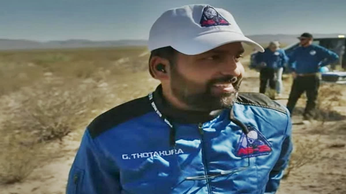 Gopi Thotakura, an entrepreneur and a pilot, became the first Indian to venture into space as a tourist aboard Amazon founder Jeff Bezos's Blue Origin's NS-25 mission.