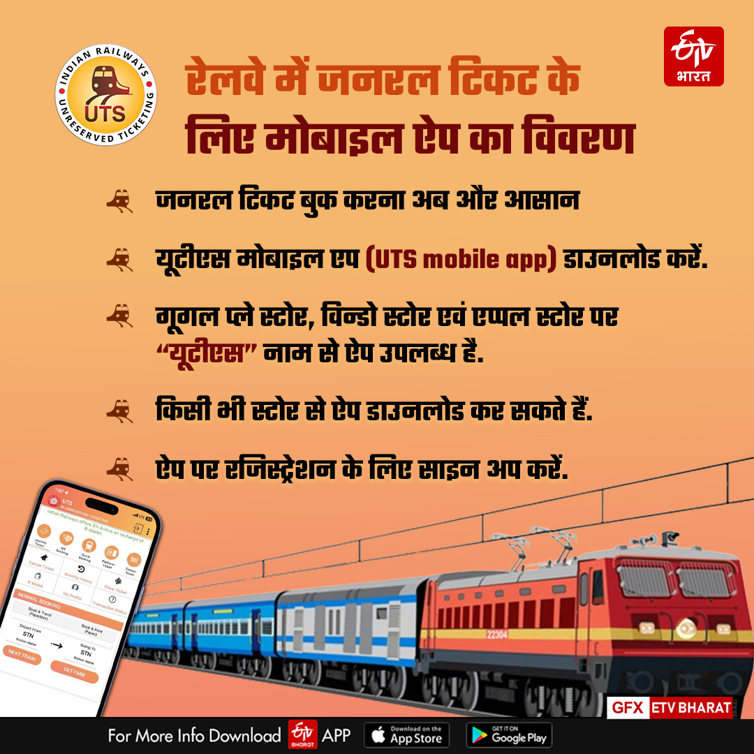 book general tickets UTS mobile app