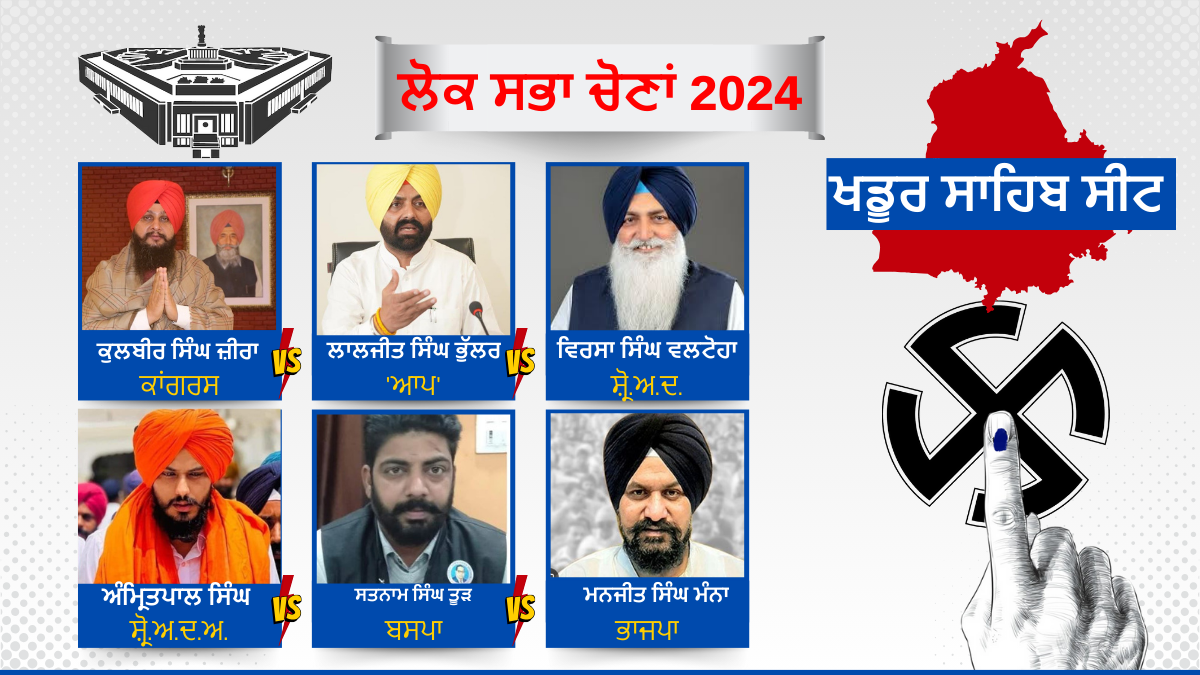 Big fight punjab 13 lok sabha seats, who is king 2024