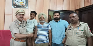 Amritsar police found the missing child within a few hours, he had gone missing outside Sri Darbar Sahib