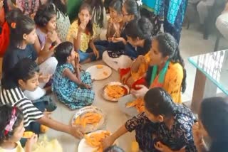 Mango Eating Competition