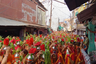 भगवान परशुराम की शोभायात्रा