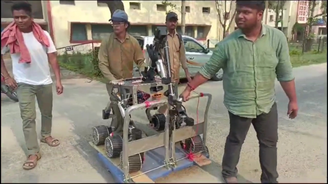 BIT Sindri students made Rudra Rover in Dhanbad