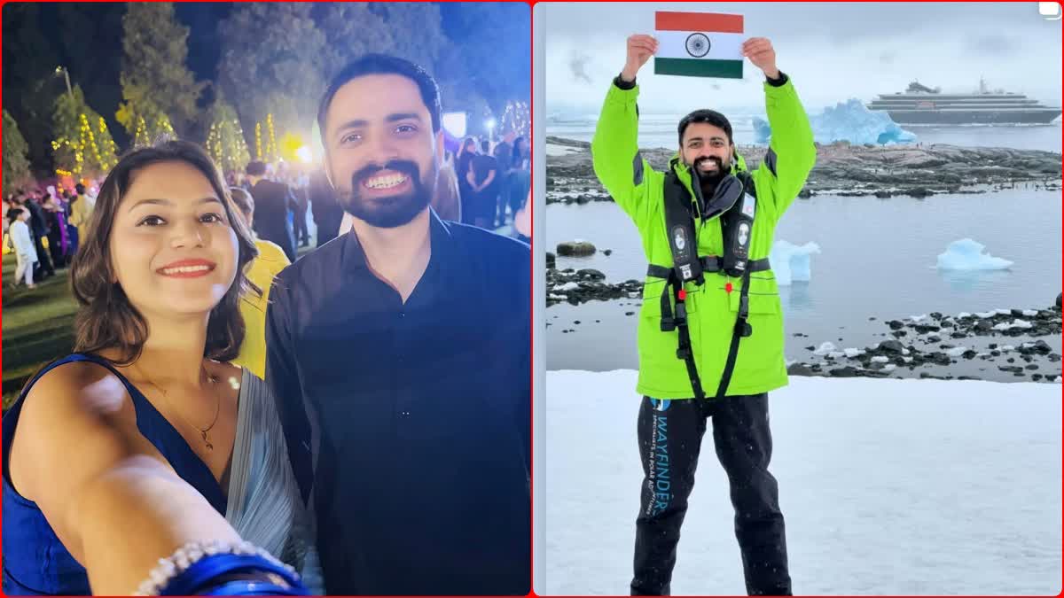 रोहतक के यूट्यूबर नवांकुर चौधरी ने भारत के झंडे के साथ शेयर किया फोटो ...