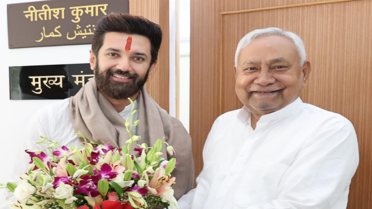 बिहार में फिलहाल मुख्यमंत्री पद की कोई वैकेंसी नहीं..' नीतीश कुमार से  मुलाकात के बाद बोले चिराग पासवान