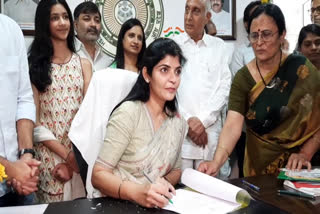 Rayapati Sailaja Taking Charge Women Commission Chairperson
