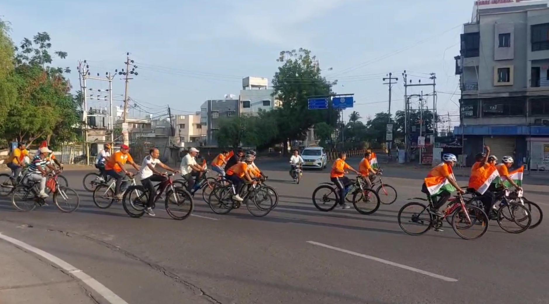 ભાવનગરમાં યોજાઇ તિરંગા યાત્રા