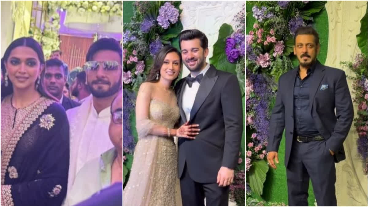 Starry turnout at Karan, Drish's wedding reception with Deepika-Ranveer, Salman and Aamir in attendance