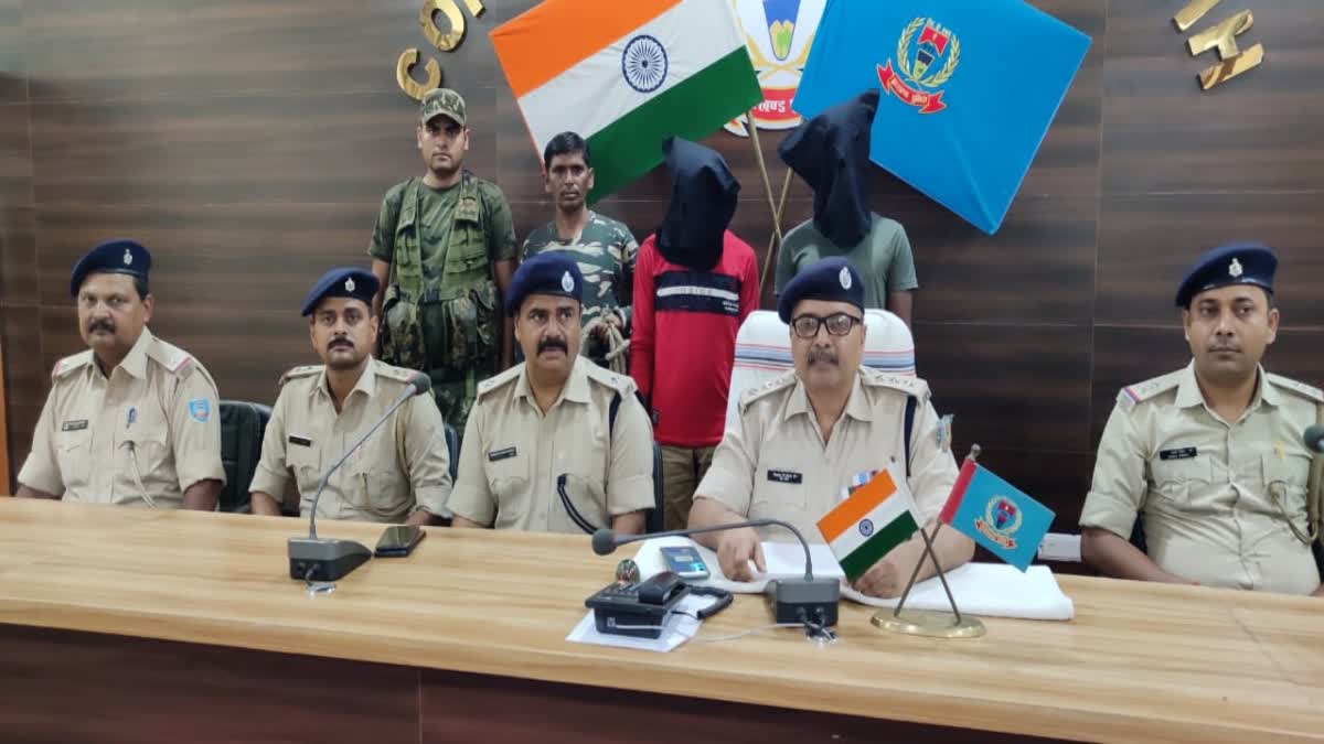 Giridih police arrested two criminals