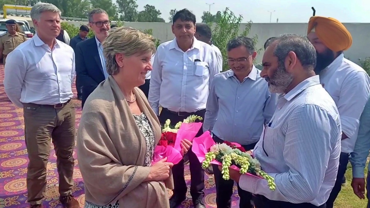 Canada Agriculture Minister Marie Claude Bibeau visit Haryana