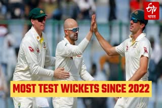 most wickets in Test cricket since 2022