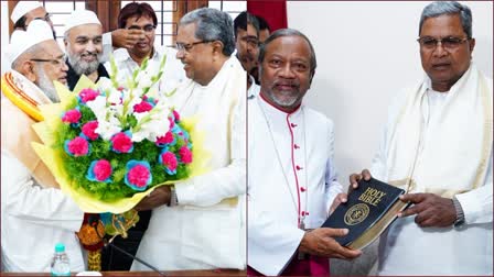 cm siddaramaiah meets religious leaders