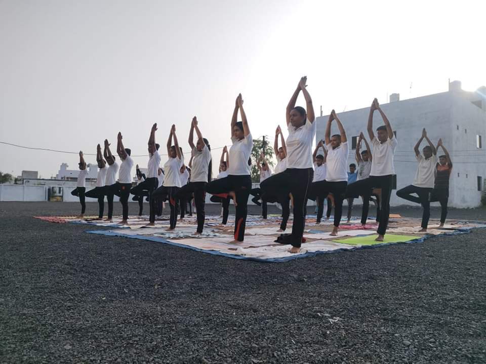 yoga programs organize in jabalpur