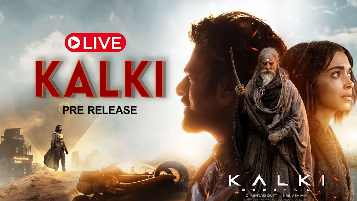 Kalki 2898 AD Pre-release Live Updates: Prabhas starrer Kalki 2898 AD is one of the most eagerly awaited releases this year. Directed by Nag Ashwin, this sci-fi drama is rooted in Indian mythology and is touted to be the most expensive film ever made in India. The excitement around Kalki 2898 AD is soaring as the makers ramp up promotions with exciting plans leading up to the film's release on June 27. With the trailer, first single Bhairava Anthem, and animated prelude Bujji and Bhairava generating immense chatter, the team has now taken the film's promotions to Mumbai with a grand pre-release event. Keep scrolling for the latest updates from Prabhas' Kalki 2898 AD pre-release event.