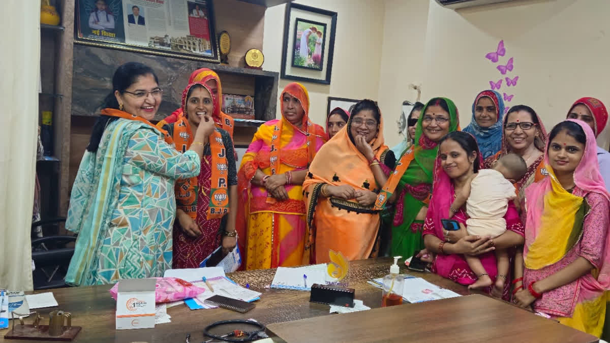 BJP MAHILA MORCHA Thanked CM