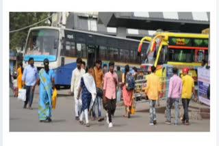 INTER STATE BUS SERVICES CANCELLED  BUS SERVICES TO TAMILNADU  അന്തർ സംസ്ഥാന ബസ് സർവീസ്  തമിഴ്‌നാട് മോട്ടോർ വാഹന വകുപ്പ്