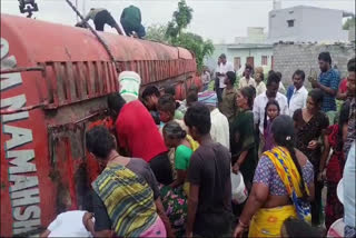 Palm Oil Tanker Overturned in Palnadu