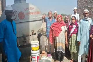 Even during Eid ul Adha in Moradabad, people are worried about water