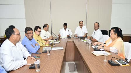 Forest minister Review meeting