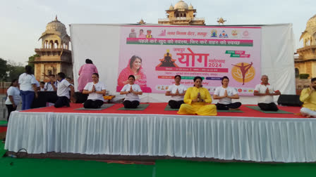 Aqua yoga in jaipur